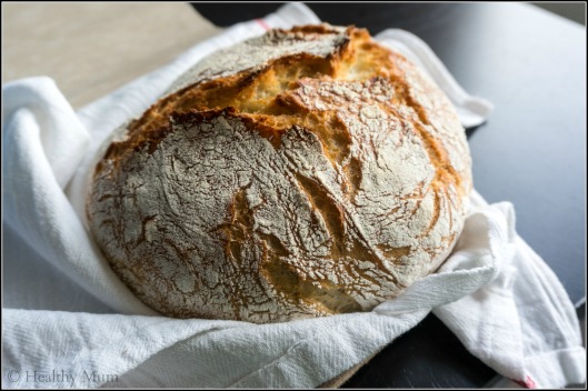 Homemade Bread (No Kneading)